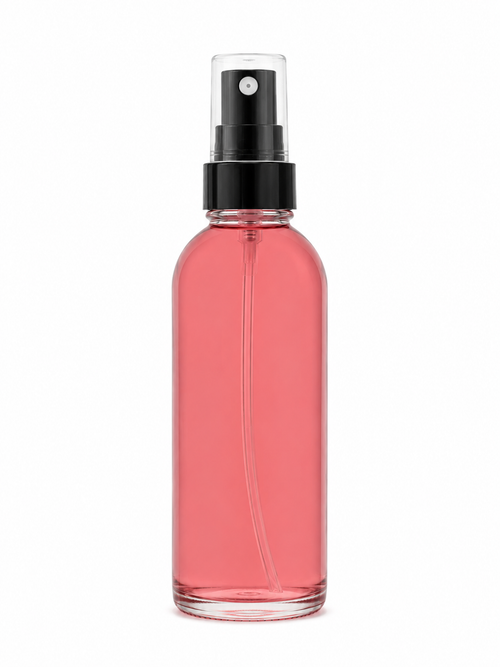 Radiant Awakening Mist Face Spray by Organic Bliss Wellness clear bottle